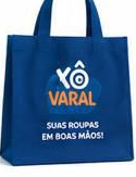 Sacola Ecológica Xô Varal — versão Nuvem