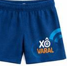 Short de Treino Xô Varal — versão Nuvem