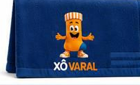 Toalha de Banho Xô Varal — versão Pingo