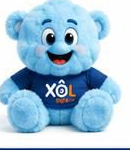 Urso de Pelúcia Xô Varal — versão Nuvem
