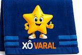 Toalha de Rosto Xô Varal — versão Luma