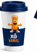Copo de Café Xô Varal — versão Pingo
