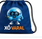 Sacola de Treino Xô Varal — versão Clocky